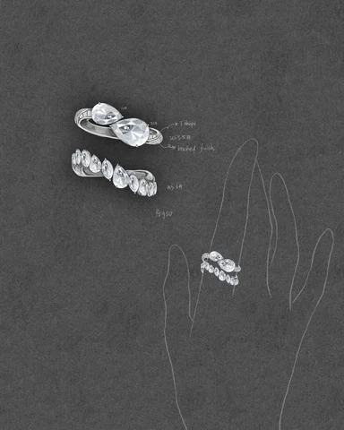 A wedding band should never be an afterthought. It should complete the ring—not 