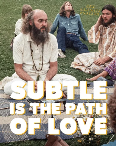 Take flight with @babaramdass as he shares stories about love, power, and the ve