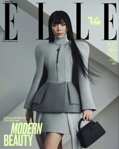 My honor to be featured on the cover of @ellevietnam in @louisvuitton #ELLEVIETN