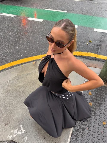 Dancing in the rain @whitefoxboutique 🌦️
 code SAFFRONXWF for 15% off site 🫶🏼
