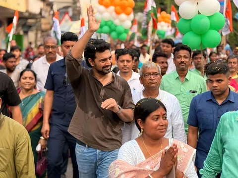 Campaigning mode on.:.#Ghatal