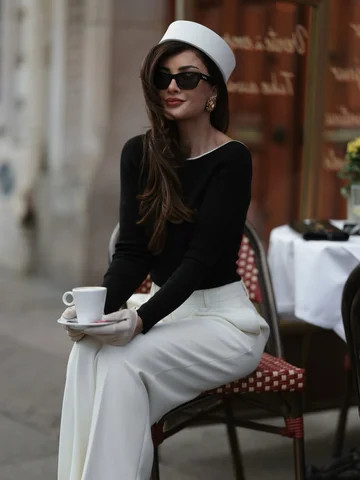 Dressed for the lead role in a French movie where I’m still figuring out the scr