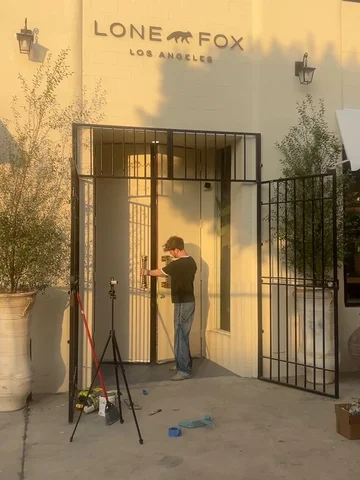Adding all the finishing touches is my favorite part ✨The Lone Fox Los Angeles s