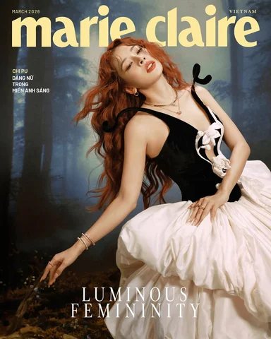 #OFFICIALCOVER THÁNG 3 | MARIE CLAIRE VIETNAM x BVLGARI SERPENTI: CHI PU - LUMIN