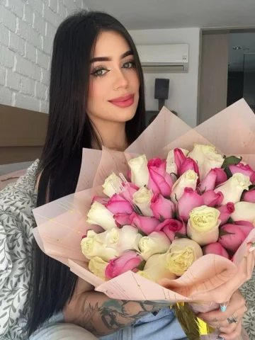 Me sentía mal, así que me regalé flores.🤍