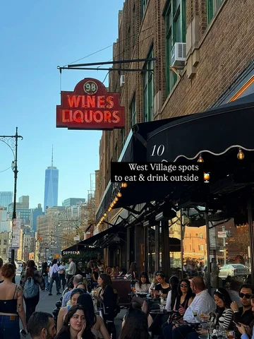NYC outdoor dining season is coming back ☀️🍹
Here are my favorite West Village 