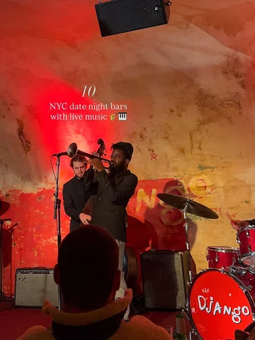 NYC’s date night bars with live music 🎷🎹🎶

My favorite spots for a not-your-a