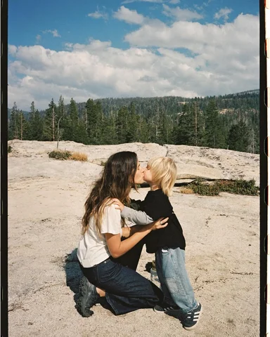 Camping in the Sierras earlier this month💚