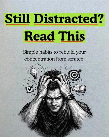 Rebuild your concentration from scratch 

Share it with others !!