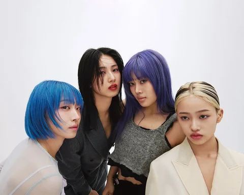 SPUR
Starring : JISOO MOMOKA NAOKO YURI for HANA
Photo: kodai  ikemitsu
Stylist: