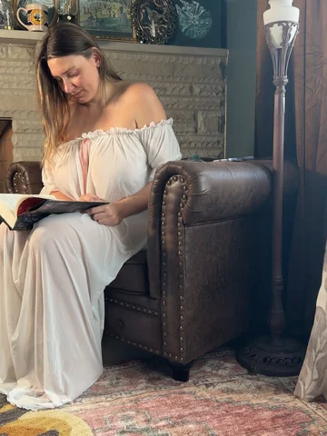 No alarms, no rushing. Just me, my coffee and a chapter I don’t want to end.