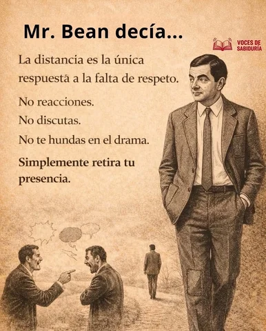 ⭕️ ¿Y si la respuesta más poderosa a la falta de respeto no es una gran discusió