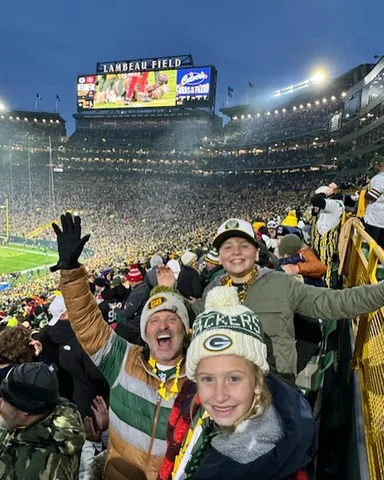 Go Pack Go!!!!! #prouddad