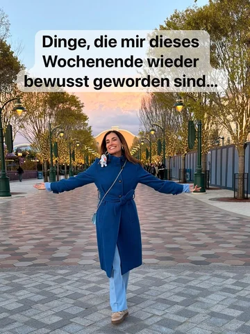 Dinge, die mir dieses Wochenende wieder bewusst geworden sind 🩵
Und jetzt seid 