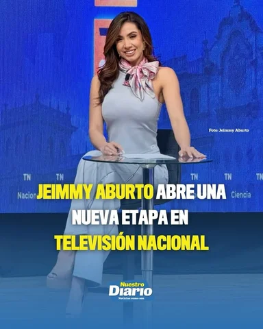 He iniciado una nueva etapa en televisión nacional.
No porque todo haya sido fác