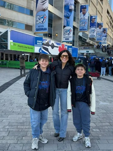 Would my family be anywhere else on opening night?!! 
feels like game 7 was just