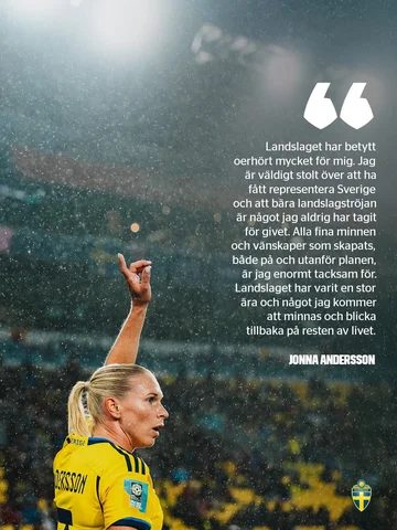 @jonnaaandersson med hennes egna ord 💛💙