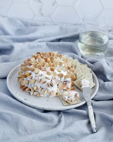 ERIZO DE CREAM CHEESE Y SALMON  

Ingredientes:
200grs de salmón 
350gr de cream