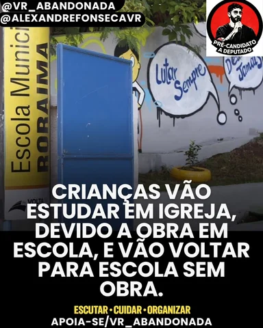 Escola passou por "grande" reforma em 2020.

A situação da Escola Municipal Rora