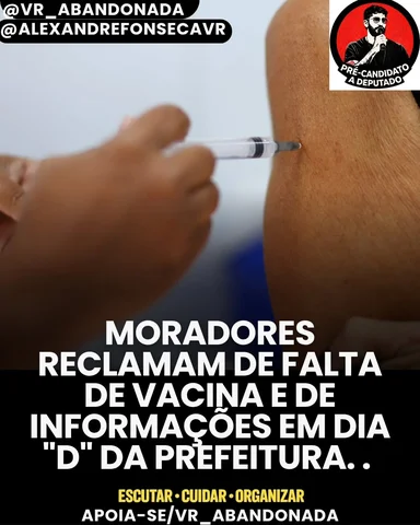 Falta organização básica

A prefeitura anunciou. A população foi. E faltou vacin