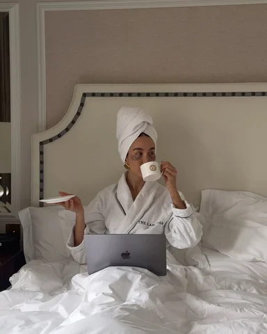 a little self-care staycation ☁️ @langham_london