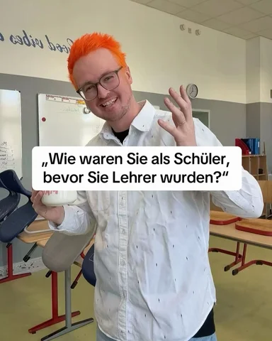Vom Schüler zum Lehrer.
#lehrer #schule #schüler