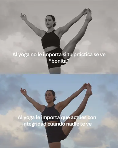 En realidad yo no se qué le importa al yoga, pero así me lo imagino yo. 

Las po