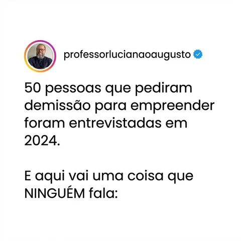 E você tem plano B? #trabalho #futuro #homeoffice #saudemental #família