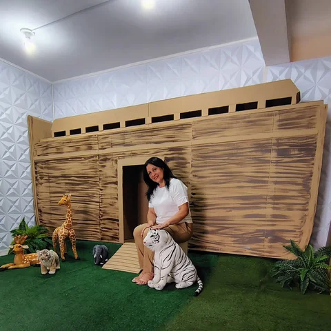 Essa ARCA de Noé Gigante Vai Impressionar Sua Igreja e Seus Eventos ⛪🌊

Você já