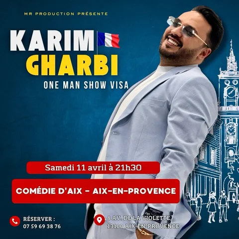 🎭 𝐀𝐈𝐗 𝐄𝐍 𝐏𝐑𝐎𝐕𝐄𝐍𝐂𝐄 - @gharbiikarim - 𝐕𝐈𝐒𝐀

📅 𝐒𝐚𝐦𝐞𝐝𝐢 𝟏𝟏