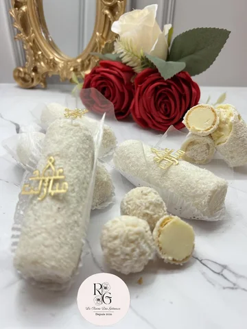 سيقار الرافايالو 🥥  من تشكيلة حلويات عيد الفطر 🌙 #حلويات#حلويات_بريستيج#حلويات
