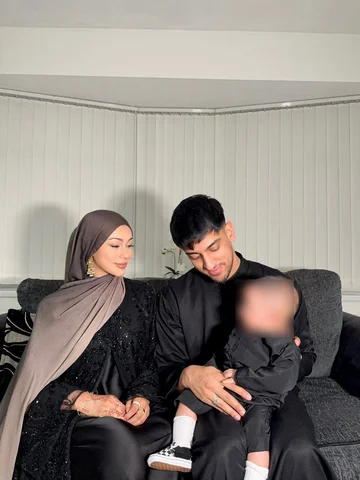 From matching as a couple every Eid to now matching as a family 🥺