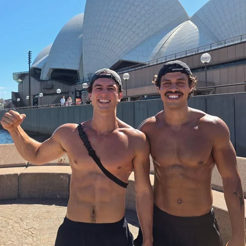Summer bromance featuring some of my favourite dogs