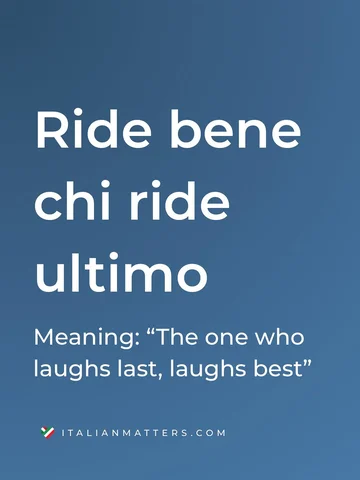 Do you have a similar saying in your language? 🇮🇹 #italy #italian
