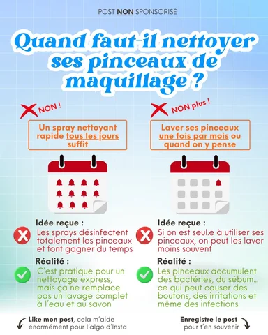C’était quand la dernière fois que tu as lavé tes pinceaux ? 🤨
.
Moi c’est Laur