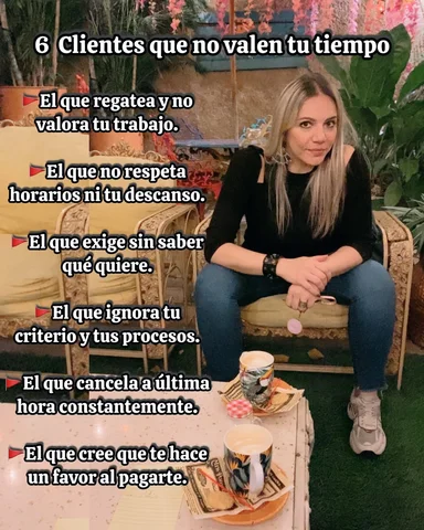 Guía rápida de RED FLAGS en clientes 🚩

💸 El tacaño: Regatea porque no ve el v