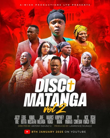 Aloooooo! Ni Kesho wangwana!! #DiscoMatanga Season Two Premiering Tomorrow on my