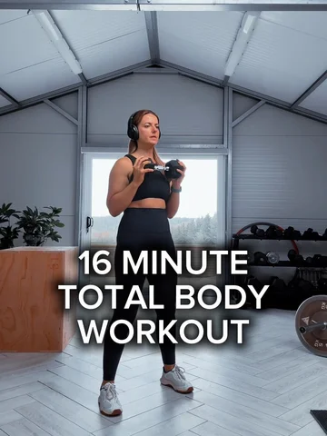 ⚠️ 16 MINUTE WORKOUT: TOTAL BODY

➡️ Do each exercise 12 reps and repeat circuit