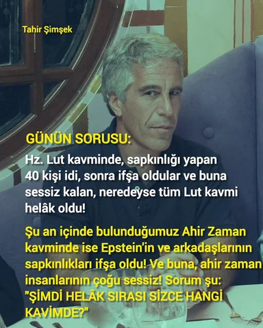 Unutmayın! Tarih, tekerrürden ibarettir! Vakit varken tevbe edelim inşa'ALLAH. T