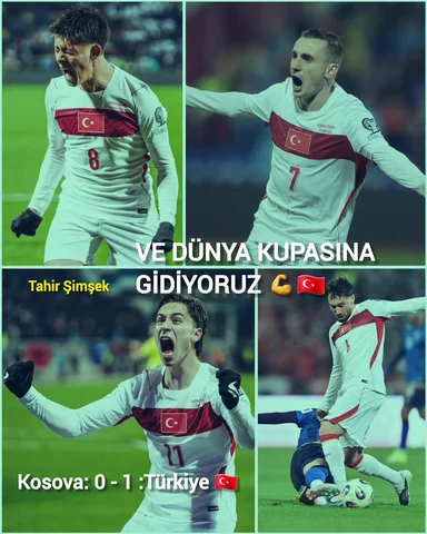 Bravo Çocuklar. 24 yıl sonra Dünya Kupası'na gidiyoruz. Tarihe geçtiniz. Sizi ço