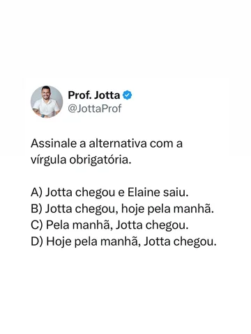 Deixe a sua resposta nos comentários antes! 

Passe para o lado! ➡️