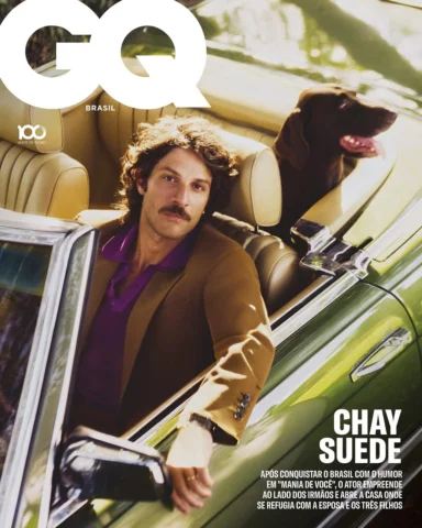 Apresentando a capa da #GQMarço: @chay Suede ✨
 
O ator capixaba de 32 anos abre