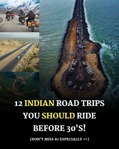 12 Indian roads you must visit ♥️🇮🇳