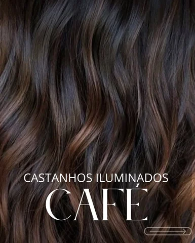 O castanho iluminado da linha Matisse Café apresenta um marrom mais profundo, id