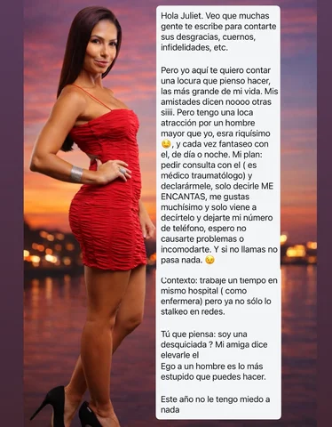 Jajajaja ame la frase final 🤣
Ustedes que opinan? Que lo haga o que no lo haga?