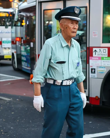 Goto-san  the sweetest security guard in Shibuya🇯🇵
Always on duty, always watc