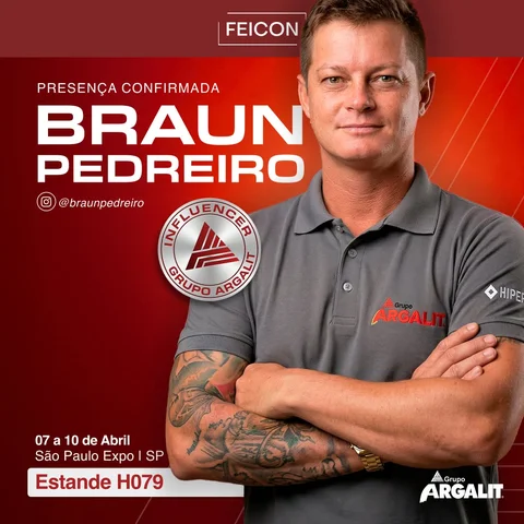 A Argalit tem presença confirmada na FEICON 2026, e estamos empolgados com a pre