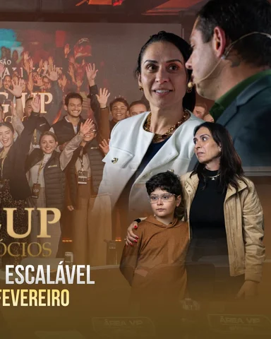 A Imersão Scaling UP é um ambiente de decisão para empresários que já faturam, m