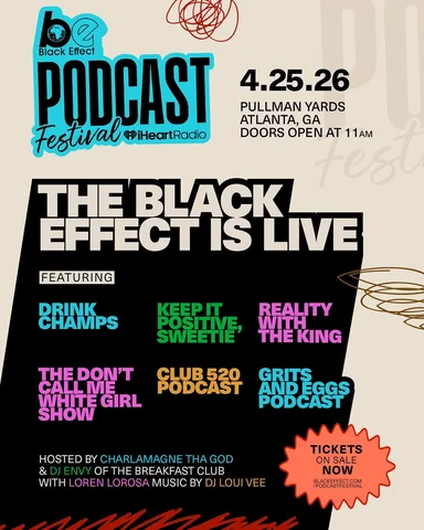 THIS IS NOT A DRILL, TICKETS ARE ON SALE NOW! 

The Black Effect Podcast Festiva