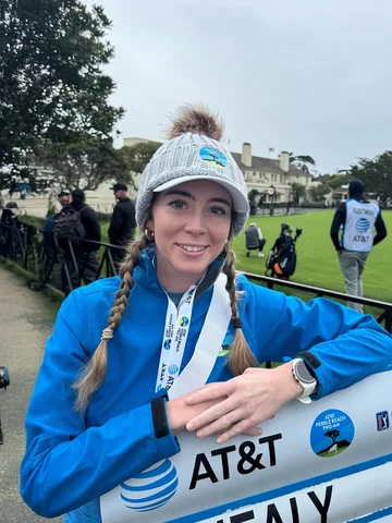 Tournament week at Pebble. Grateful to be part of it.